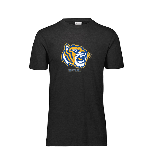 [FTSCUBBK-AS-LOGO2] Decker Men's Tri-Blend T-Shirt - Short Sleeve (Adult S, Black, Logo 2)