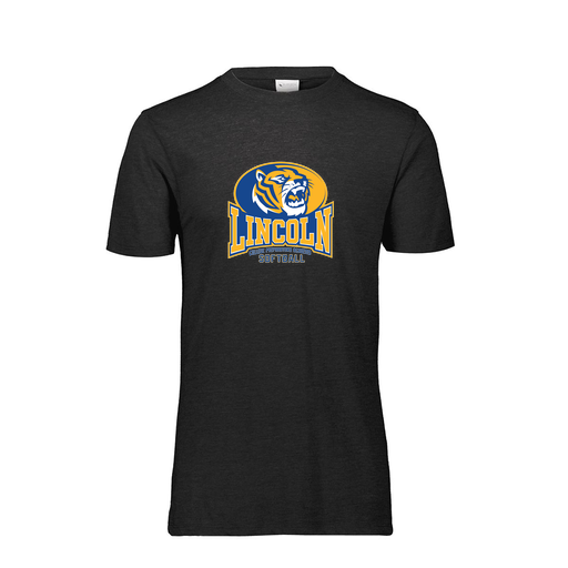 [FTSCUBBK-AS-LOGO3] Decker Men's Tri-Blend T-Shirt - Short Sleeve (Adult S, Black, Logo 3)