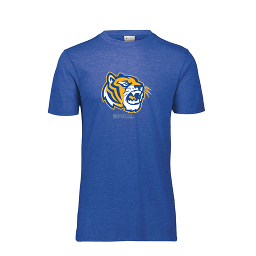 [FTSCUBNV-AS-LOGO2] Decker Men's Tri-Blend T-Shirt - Short Sleeve (Adult S, Navy, Logo 2)