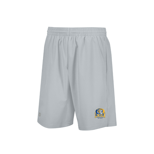 [229556.099.XS-LOGO3] Men's Weld Short (Adult XS, Silver, Logo 3)